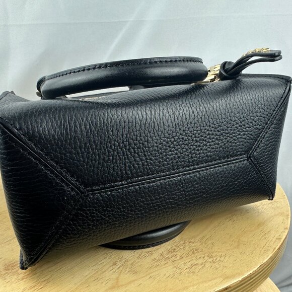 Michael Kors Small Black Pebbled Leather Kris Satchel - Picture 4 of 16